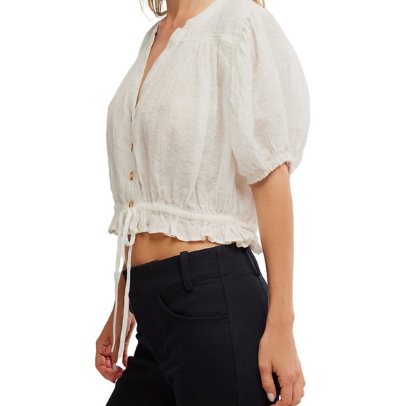 Free People Little Cloud Shirt XL Style#: OB2123540 - Picture 3 of 7